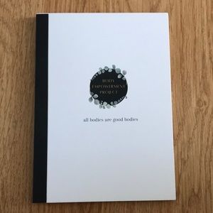 body positive notebook or journal